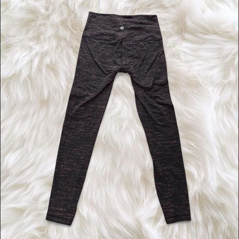 Lululemon High Rise Space Dye Leggings Size 6